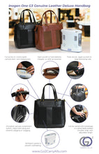 Load image into Gallery viewer, Inogen One G3 Genuine Leather Deluxe Handbag